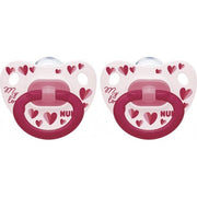 NUK Tétine Silicone Classic My Love 18/36M x2
