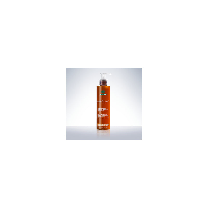 NUXE Rêve de Miel Gel Nettoyant et Démaquillant Visage 200ml