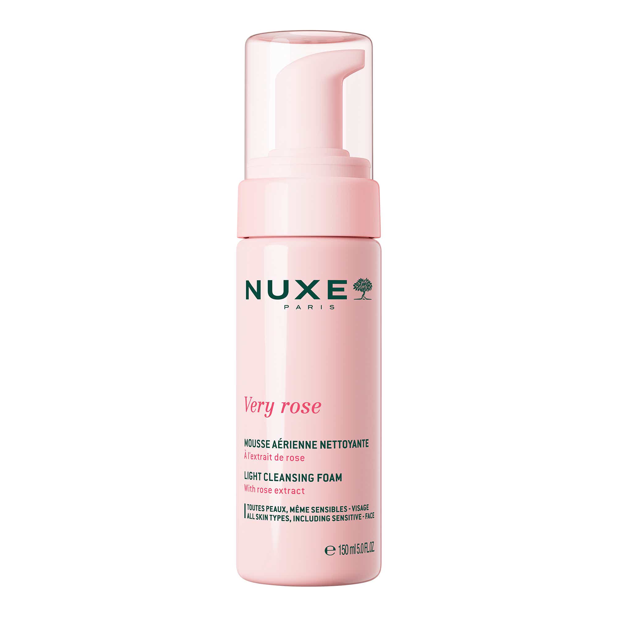 NUXE Very Rose Mousse Aérienne Nettoyante 150ml