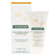 Klorane Crème Dépilatoire Apaisante Zones Sensibles 75ml