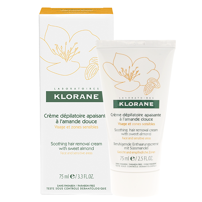 Klorane Crème Dépilatoire Apaisante Zones Sensibles 75ml
