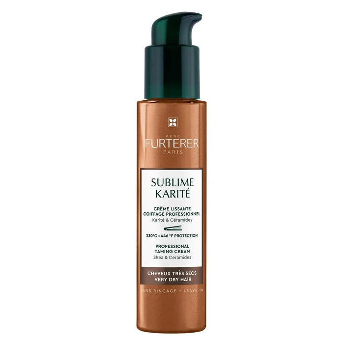 René Furterer Sublime Karité Crème Lissante Coiffage Professionnel 100ml