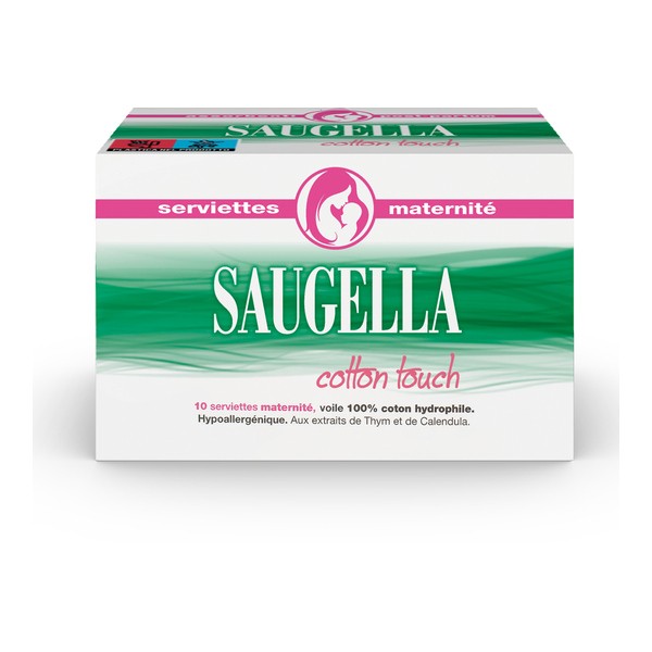 Saugella Serviettes de Maternité x10