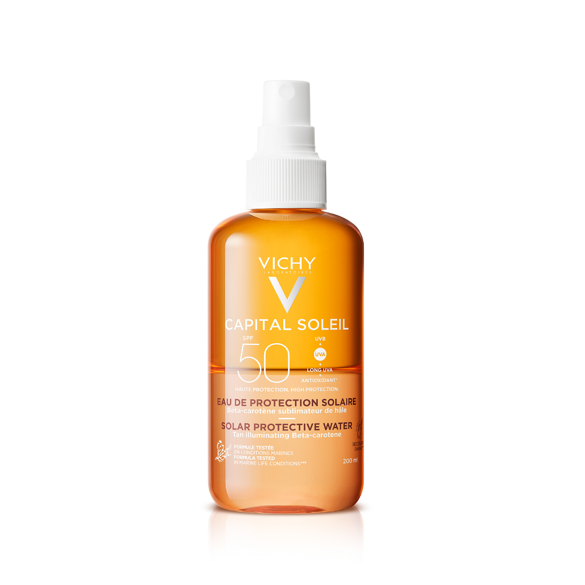 Vichy Capital Soleil Eau Solaire Hydratante SPF50 200ml