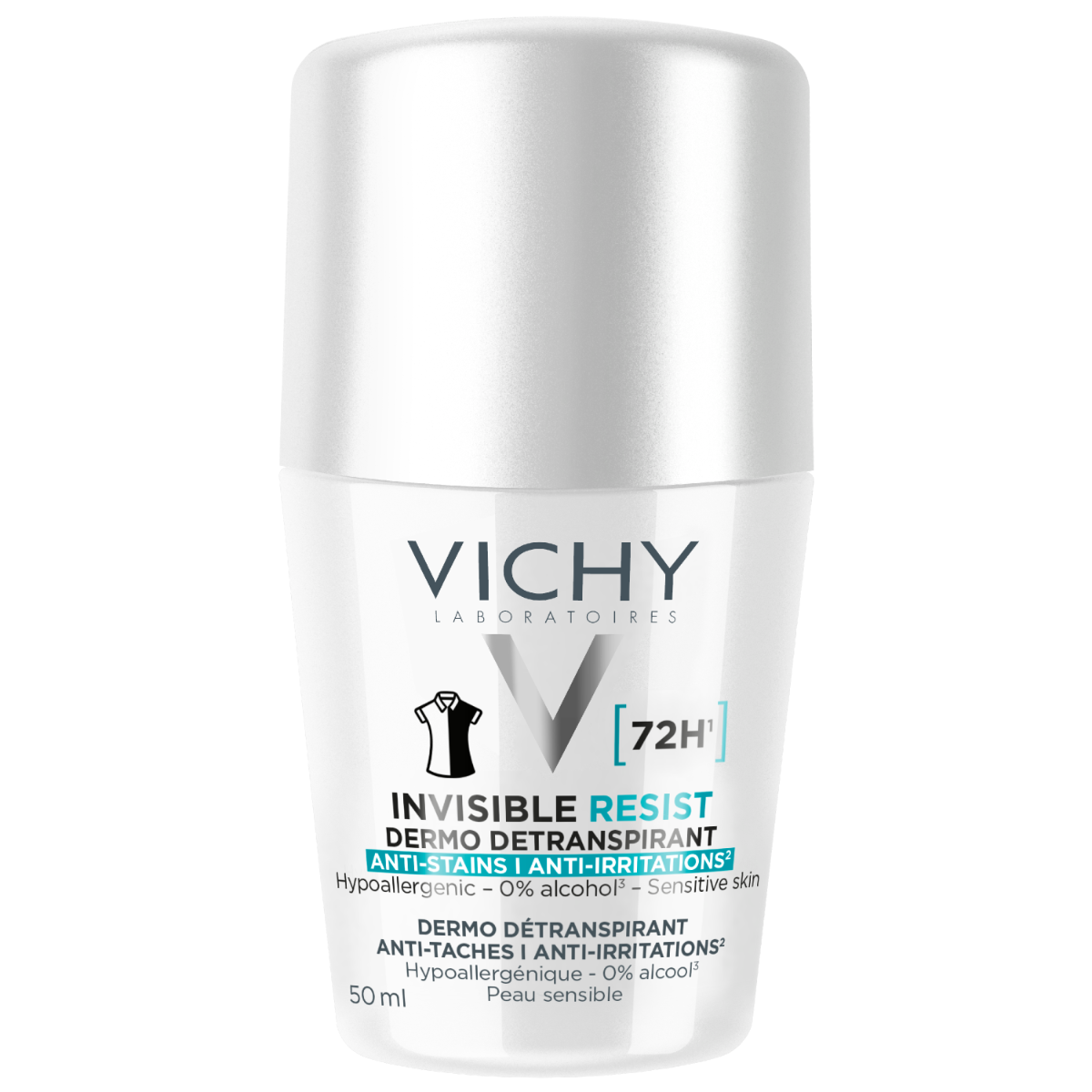 Vichy Déodorant 72H Invisible Resist Roll-on 50ml