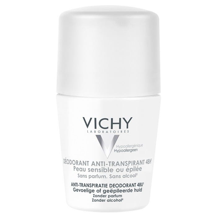 Vichy Déodorant Antitranspirant Peaux Sensibles Bille 50ml